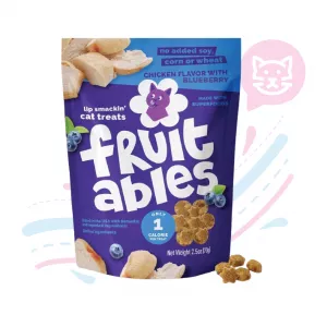 FRUITABLES CAT SNACK POLLO Y ARÁNDANOS 70 GR