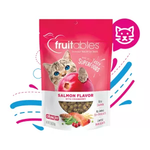 FRUITABLES CAT SNACK SALMÓN Y ARÁNDANOS 70 GR