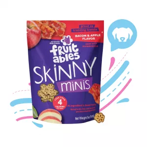 FRUITABLES DOG SNACKS MINIS MANZANA