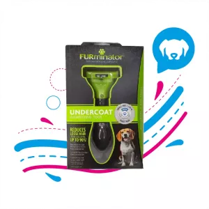 FURMINATOR DESLANADOR PERRO MEDIANO PELO CORTO