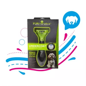 FURMINATOR DESLANADOR PERRO PEQUEÑO PELO LARGO