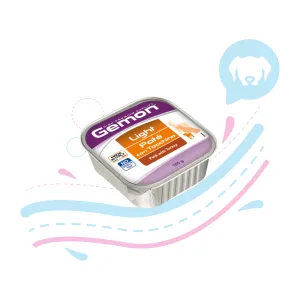 GEMON DOG LIGHT TURKEY X 150 GR.