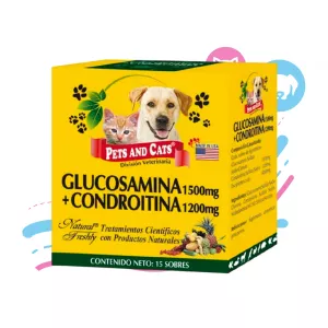 GLUCOSAMINA 1500 MG+CONDROITINA 1200 MG X SOBRE