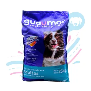GUAUMOR ADULTO RAZA MEDIANA/GRANDE - 25KG
