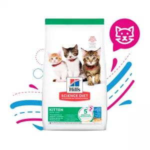 HILLS CAT KITTEN OCEAN FISH & RICE X 3.5 LB 607768