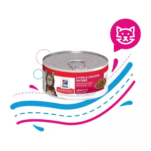 HILLS CAT LATA ADULTO LIVER&CHICKEN X 5.5 OZ.