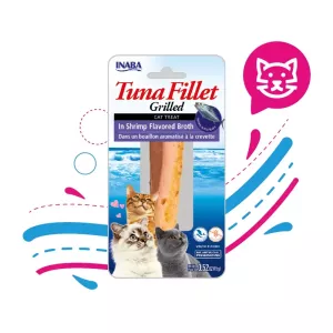 INABA  SNACK TUNA FILLET GRILLED CAMARON USA506A IN
