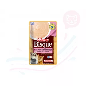 INABA CAT BISQUE TUNA WITH SALMON  X40 GR (USA852)