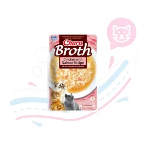 INABA CAT BROW CHICKEN WITH SALMON X40 GR (USA828)