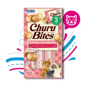 INABA CAT CHURU BITES SALMON USA723B IN