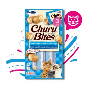 INABA CAT CHURU BITES TUNA SCALLOP USA722B IN
