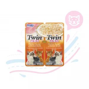 INABA CAT TWINS PACKS TUNA CHICKEN BROTH USA802