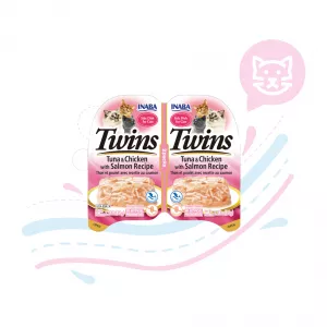 INABA CAT TWINS PACKS TUNA CHICKEN SALMON USA834