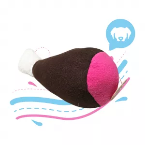 JUGUETE PELUCHE PARA PERRO PERNIL OFERTA #2