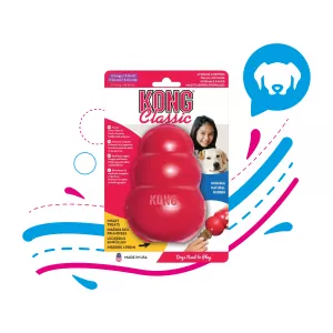 KONG CAUCHO CLASSIC PORTA PASABOCA SMALL T3 KO