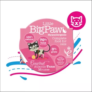 LITTLE BIG PAW GOURMET ATLANTIC TUNA X 85 GRS