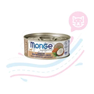 MONGE CAT AD TUNA/RICE/COCONUT X 80 GR