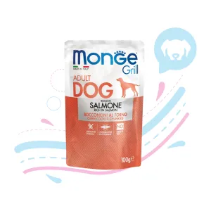 MONGE GRILL SALMONE X 100 GR.