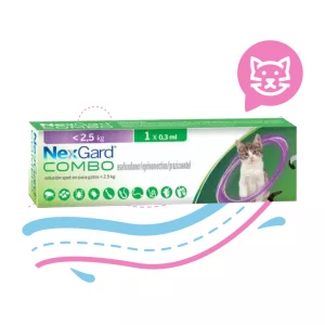 NEXGARD GATO < 2.5 KL X 1 PIPETA MORADO