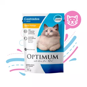OPTIMUM CAT CASTRADO POLLO 85 G