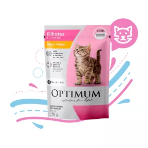 OPTIMUM CAT GATITOS POLLO 85G 10234793