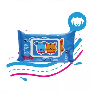 PAÑITOS HUMEDOS LOPETS X 50 UNIDADES