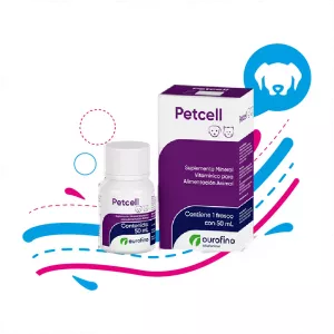 PETCELL SUPLEMENTO MINERAL VITAMINICO FC.X 50 ML