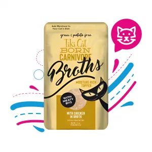 POUCH TIKI CAT BROTH POLLL EN CALDO 37GR 11101
