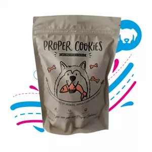 PROPER COOKIES PARA PERRO SABOR SALMÓN X 200 GR