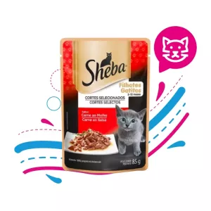 SHEBA GATICOS CARNE 85 GR