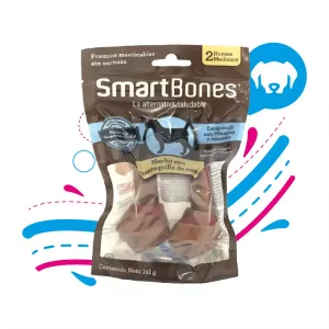 SMARTBONES PEANUT BUTTER MEDIUM DP X 2 UNDS