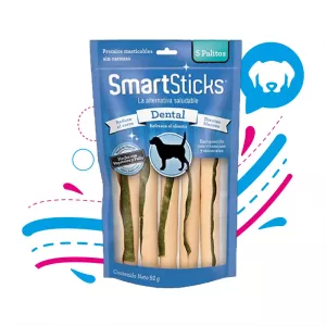 SNACK DENTAL SMARTSTICKS PAQUETE 5 UND