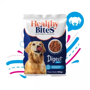 SNACK HÚMEDO PARA PERRO HEALTHY BITES PATÉ DIGEST 100GR