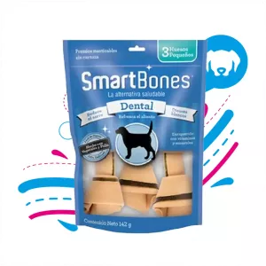 SNACK PARA PERRO PEQUEÑO SMARTBONES DENTAL 3 UND