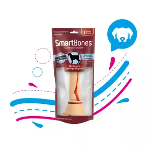 SNACK PARA PERROS GRANDES SMARTBONES POLLO PAQUETE 1 UND