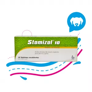 STOMYZOL 10 MG X TABLETA