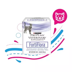 SUPLEMENTO PROBIÓTICO FORTIFLORA GATO 1 SOBRE