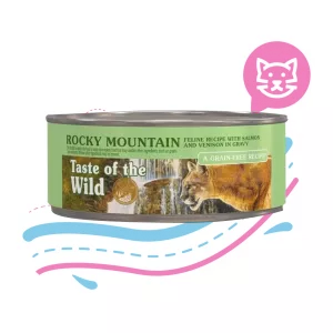 TASTE CAT LATA ROCKY VERDE X 145 GRS