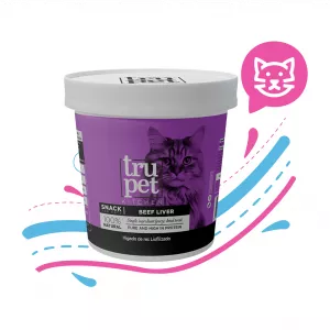 TRUPET SNACK GATO HIGADO RES LIOFILIZADO X 70 GRS