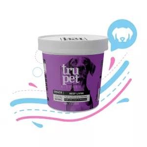 TRUPET SNACK HIGADO DE RES LIOFILIZADO X 70 GRS
