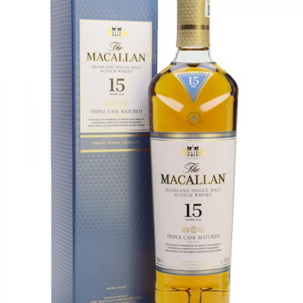 Macallan 15 Años Triple Cask Matured