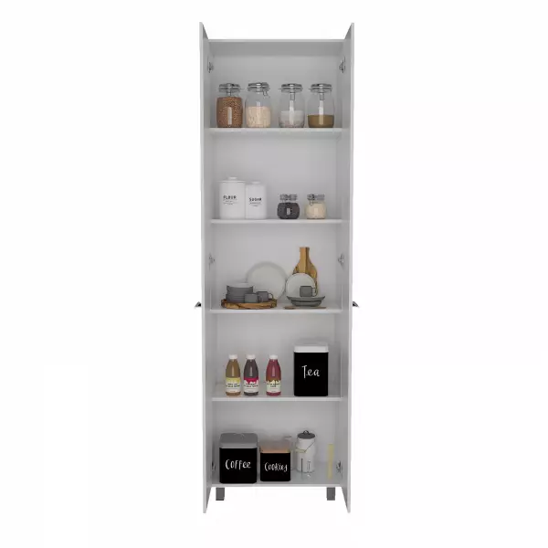 Baleare Pantry Cabinet White