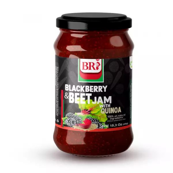 Blackberry and Beetroot jam with quinoa / 15.3 oz