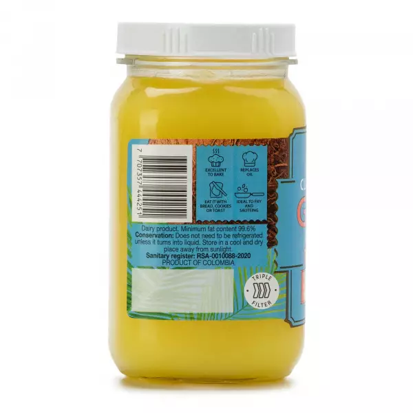 Butter Ghee Coconut - Plastic Jar - 8.11 Oz