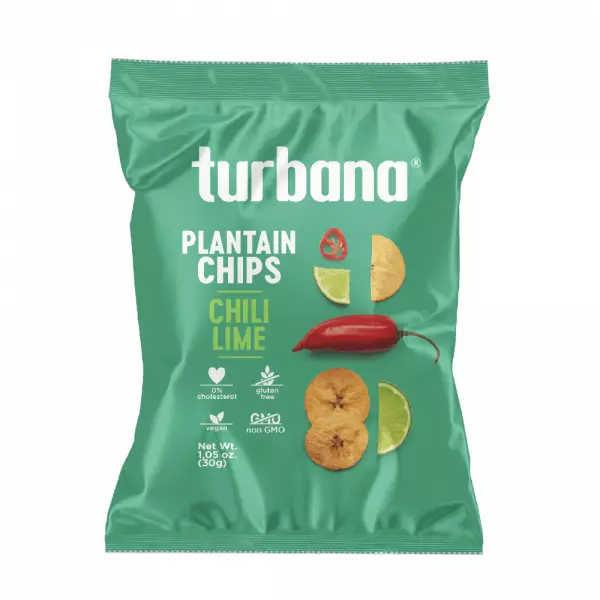 Chili Lime Plantain Chips x 1.05 oz
