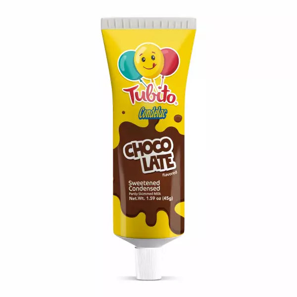 Chocolate Flavored Sweetened Condensed Milk/easy to open & carry/laminated tube/1.59oz
