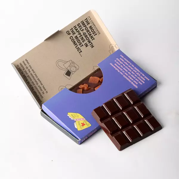 Dark Chocolate Bar 2.5 Oz It´S Complicated 65% Guava