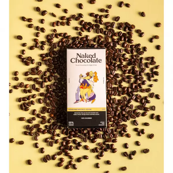 Dark Chocolate Bar 2.5 OzFriendzone55% Sugar-Free Specialty Coffee