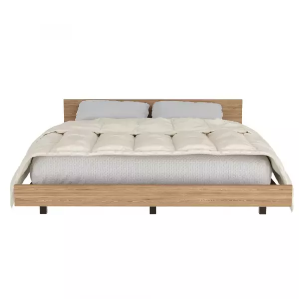 Ethereal Queen Bed Frame Pine