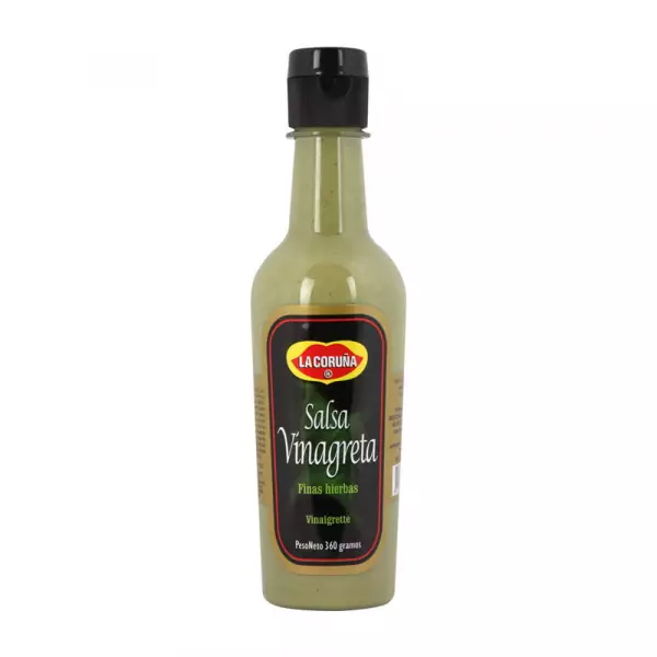 Fine Herbs Vinaigrette Sauce Pet Bottle 12.6 oz Private Label